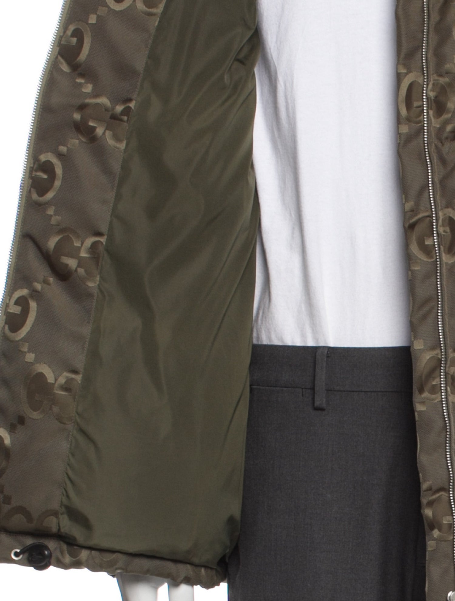 Gucci Jumbo GG Printed Puffer Coat